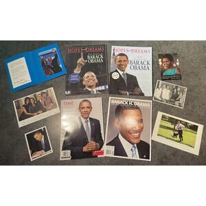 Signed!! Barack Obama Memorabilia - Magazines, Photos. Affordable Care Act Photo